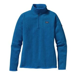 Patagonia Women’s Blue Better Sweater 1/4 Zip Fleece